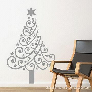 Water-resistant Removable Film Vinyl Wall Sticker with UV Printing, Re-positionable and Reusable